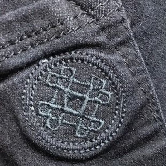 Laurie Felt Dark Wash Silky Flare Vital Stretch Technology Jean - Picture 7 of 8